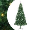 vidaXL Albero di Natale artificiale con 300 LED Verde 300 cm