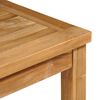 vidaXL Set da pranzo da giardino 5 pz 80x80 cm in legno massello di teak
