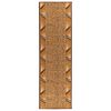 vidaXL Tappeto Runner FLORNES Tessuto Beige PP 7 mm