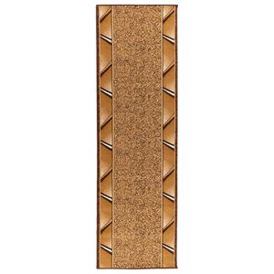 vidaXL Tappeto Runner FLORNES Tessuto Beige PP 7 mm