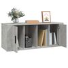 vidaXL Mobile per TV Grigio Cemento 100x35x40 cm Legno Multistrato