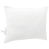 vidaXL Duvet Invernale con cuscino 3 pcs Bianco Microfibra