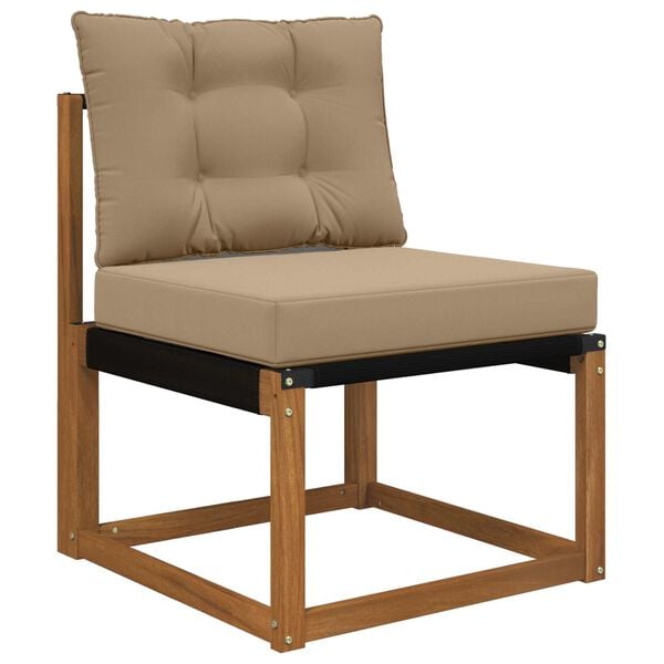 vidaXL Cuscino per divano da esterno 2 pcs Talpa Poliestere