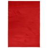 vidaXL Tappeto OVIEDO a Pelo Corto Rosso 160x230 cm