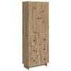 vidaXL Set di armadi 2 pcs 66 x 34,5 x 90 cm Legno ingegnerizzato