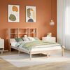 vidaXL Letto Libreria senza Materasso 120x200cm Legno Massello di Pino