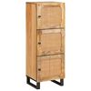 vidaXL Credenza Marrone 40 x 33 x 110 cm Legno di mango massello