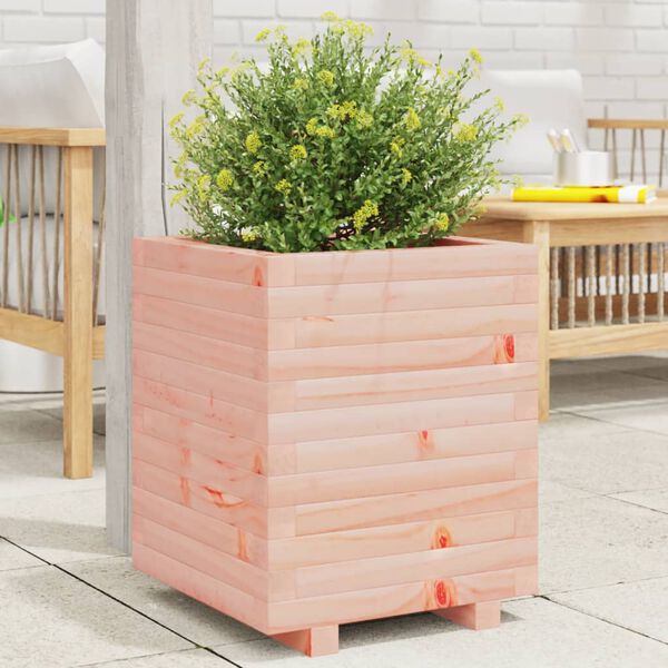 vidaXL Fioriera da Giardino 40x40x49,5 cm in Legno Massello di Douglas
