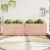 vidaXL Fioriere da Giardino 2 pz in Legno Massello di Douglas