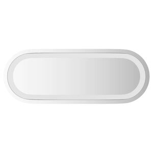 vidaXL Specchio da Bagno LED 40x15 cm Ovale