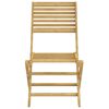 vidaXL Set da Pranzo per Giardino 5 pz in Legno Massello di Acacia