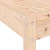 vidaXL Set Bar da Giardino 5 pz in Legno Massello di Pino