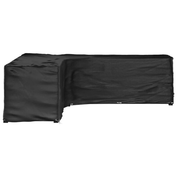 vidaXL Copertura Mobili da Giardino a L 20 Occhielli 300x300x90 cm
