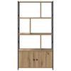 vidaXL Libreria Rovere artigianale 80 x 30 x 155,5 cm