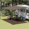 vidaXL Tappeto da Tenda 300x600 cm Marrone