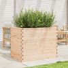 vidaXL Fioriera da Giardino 90x60x68,5 cm in Legno Massello di Pino
