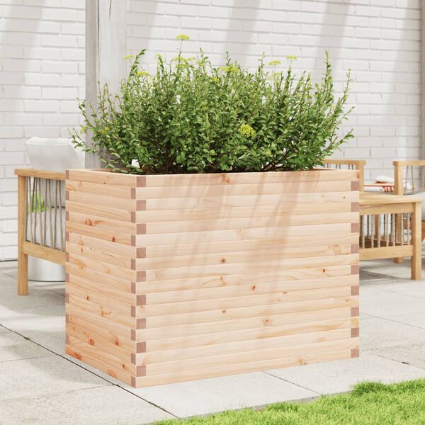 vidaXL Fioriera da Giardino 90x60x68,5 cm in Legno Massello di Pino