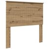 vidaXL Testiera Rovere artigianale Legno ingegnerizzato
