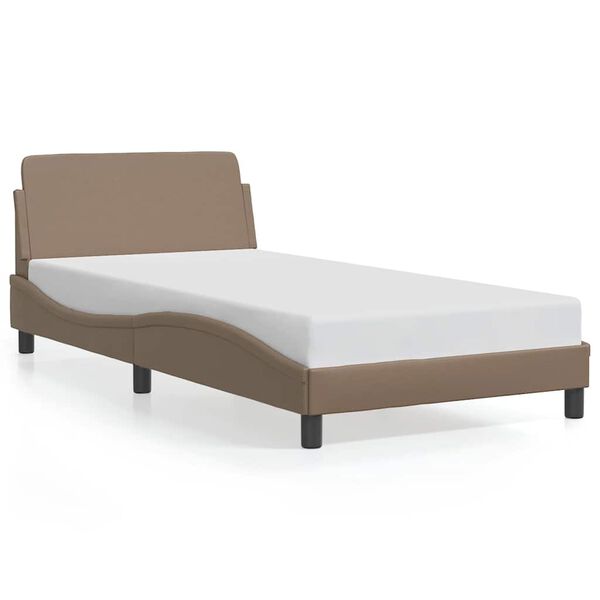 vidaXL Giroletto Dover Cappuccino 100x200 cm in Similpelle