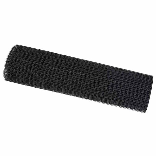 vidaXL Recinzione in Rete Saldato Grigio 0.8 x 25 m Acciaio