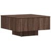 vidaXL Tavolino Rovere Marrone 60x60x31,5 cm in Legno Multistrato