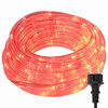 vidaXL Luce a corda con luci di corda Rosso 50 m PVC