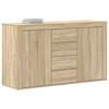 vidaXL Credenza Rovere Sonoma 120 x 36 x 69 cm Legno multistrato