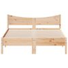 vidaXL Letto senza Materasso 140x190 cm in Legno Massello di Pino