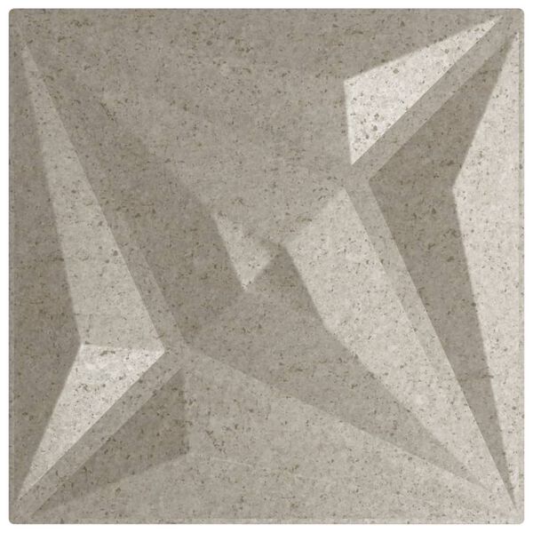 vidaXL Pannelli Murali 48 pz Beton 50x50 cm XPS 12 m&sup2; Stella