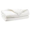 vidaXL Piumone 140x200 cm Estate 200 GSM Lana Australiana Bianco