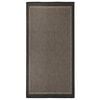 vidaXL Tappeto da Esterni a Tessitura Piatta 100x200 cm Marrone Scuro