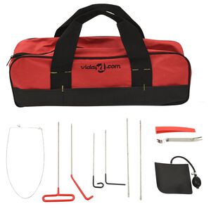 vidaXL Kit di Attrezzi per Apriporta Auto Universale 11 pezzi