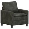 vidaXL Divano Antracite 76 x 81 x 87,5 cm Poliestere