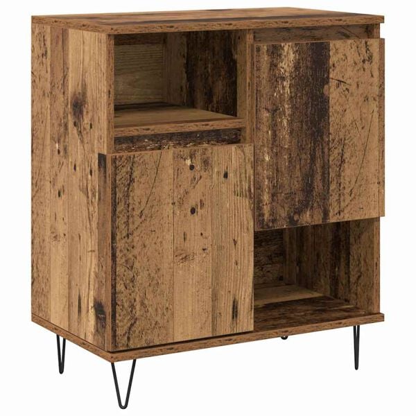 vidaXL Credenza Legno vecchio 60 x 35 x 70 cm