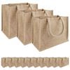 vidaXL Borse in juta 50 Naturale 26 x 22 x 14 cm 100% Juta Tossa