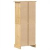vidaXL Portabottiglie Vino Corona 56x35x134,5cm Legno Massello di Pino