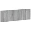 vidaXL Testiera da Muro ALKMAAR Sonoma grigio Legno ingegnerizzato