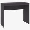 vidaXL Scrivania Grigia 90x40x72 cm in Legno Multistrato