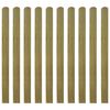 vidaXL Staccionata 10 pz in Legno Impregnato 120 cm