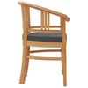 vidaXL Set da Pranzo per Giardino 5 pz in Legno Massello di Teak