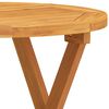 vidaXL Tavolo da Bistrot Ø46x47 cm in Legno Massello di Acacia