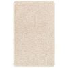 vidaXL Tappetino da bagno antiscivolo Crema 50 x 80 cm PP