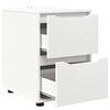vidaXL Armadio Bianco 40 x 48 x 57 cm Legno multistrato