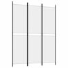 vidaXL Divisorio a 3 Pannelli bianco 150x200 cm in Tessuto