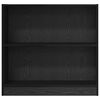 vidaXL Libreria Rovere Nero 80 x 24 x 76 cm Legno multistrato