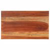 vidaXL Piano Tavolo in Legno Massello di Acacia 25-27 mm 60x100 cm