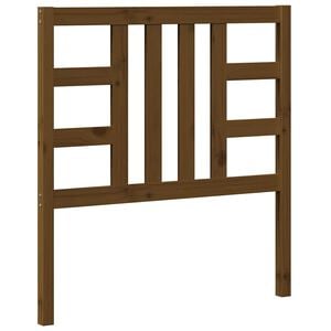 vidaXL Testiera per Letto Ambra 96x4x100 cm in Legno Massello di Pino
