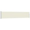 vidaXL Tenda Laterale Retrattile per Patio 100x514 cm Crema