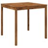 vidaXL Tavolo Bar da Giardino Naturale 110 x 108,5 x 105 cm