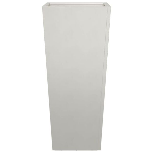 vidaXL Fioriera da Giardino 35x35x75 cm in Acciaio Inox